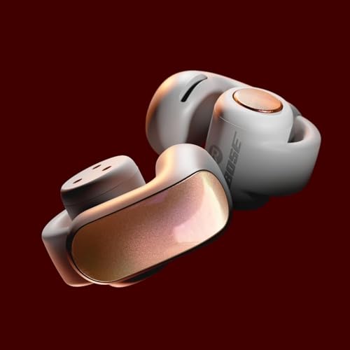 Bose Ultra Open Bluetooth Earbuds, True Wireless Earbuds with OpenAudio for Awareness, Clip On Design for Comfort, Immersive Audio