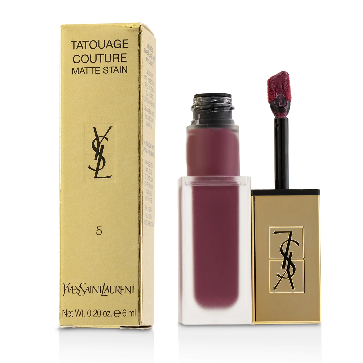 Yves Saint Laurent Tatouage Couture Matte Stain - # 9 Grenat No Rules 6ml/0.2oz