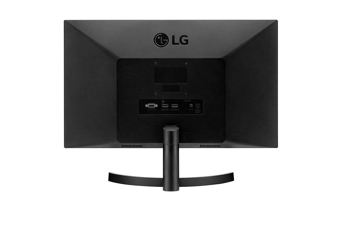LG 24ML600M-B 24x22 16:9 Full HD IPS 3-Side Borderless Monitor with Dual HDMI