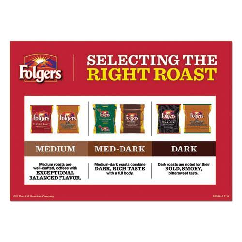 Folgers Half Caff Roast Ground Coffee - 25.4 oz canister