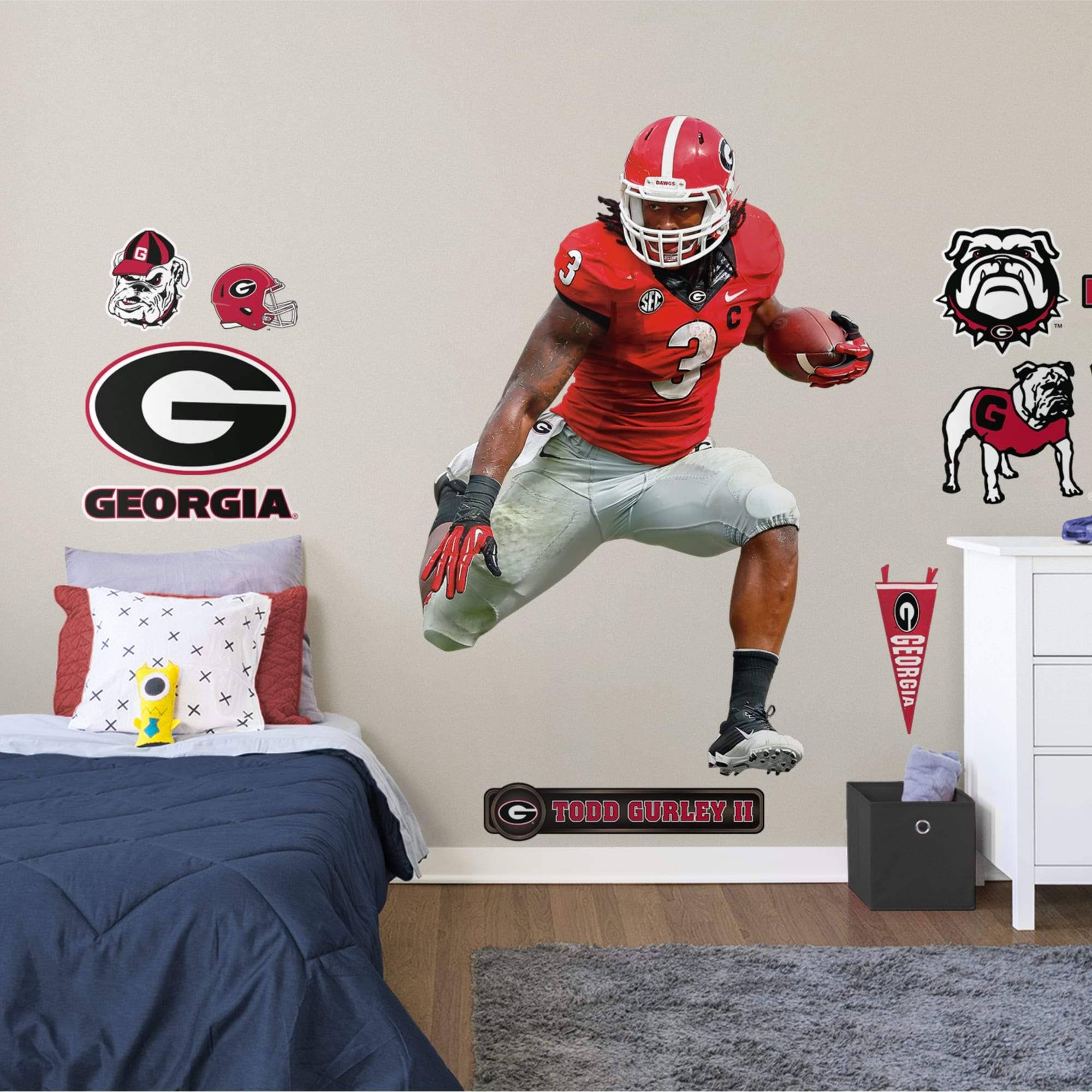 Fathead Todd Gurley: Georgia - Giant Officially Licensed Removable Wall Decal