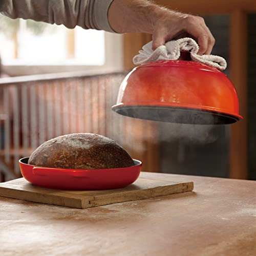 Le Creuset Enameled Cast Iron Bread Oven, Cerise