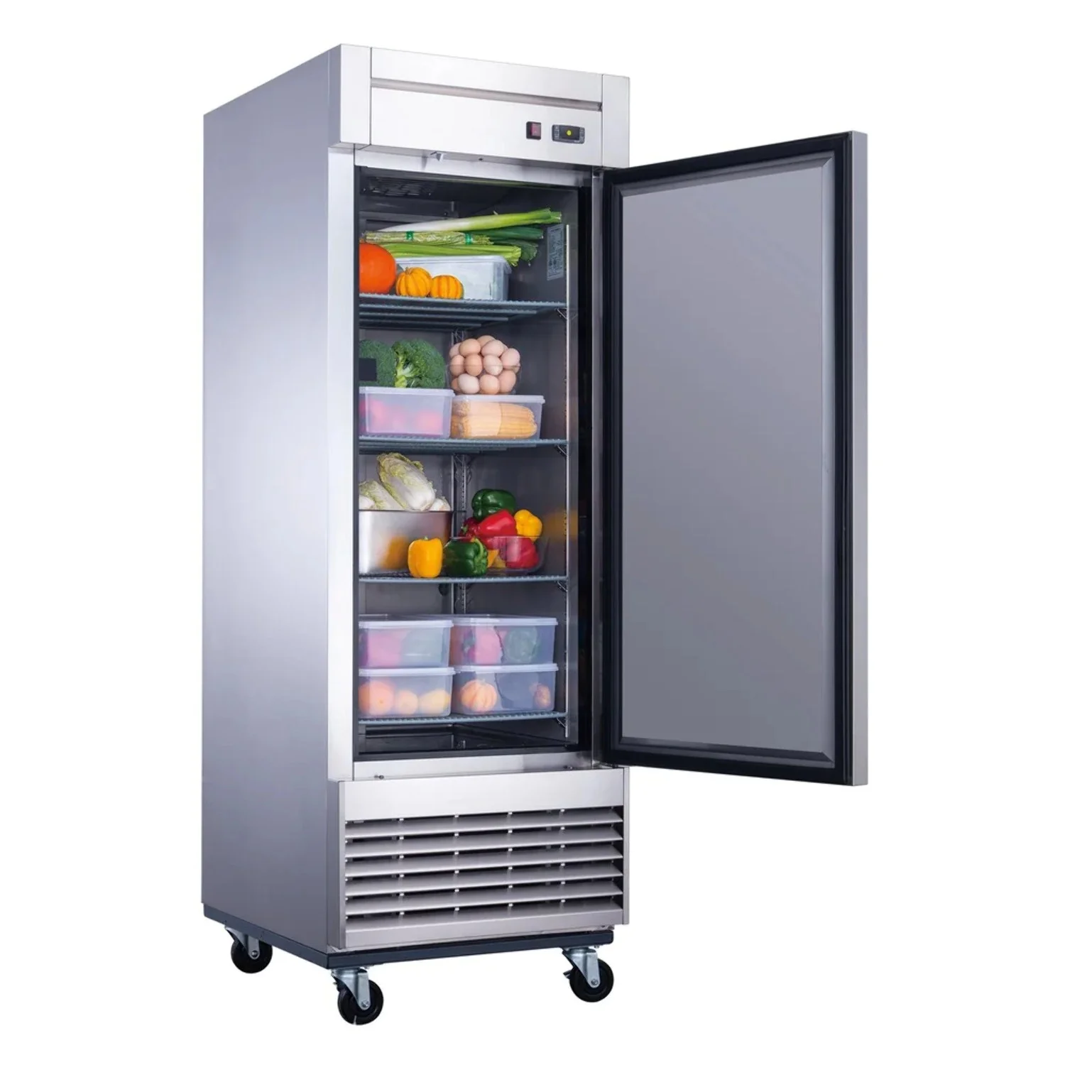 West Kitchen WT28R 27 Reach-In Refrigerator with 1 Solid Door