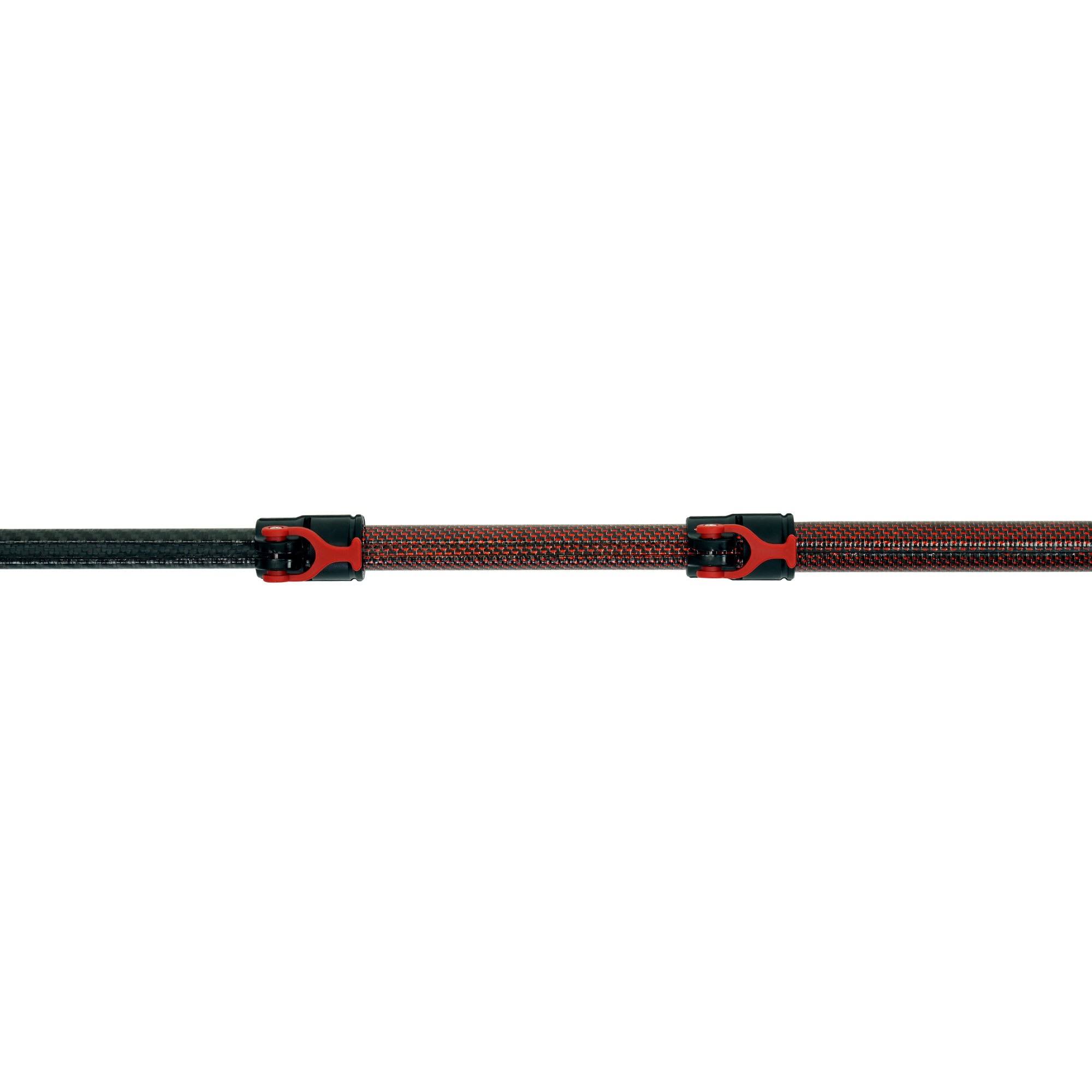 Detecting Innovations Telescopic Red/Black Carbon Shaft for Minelab Equinox Detector