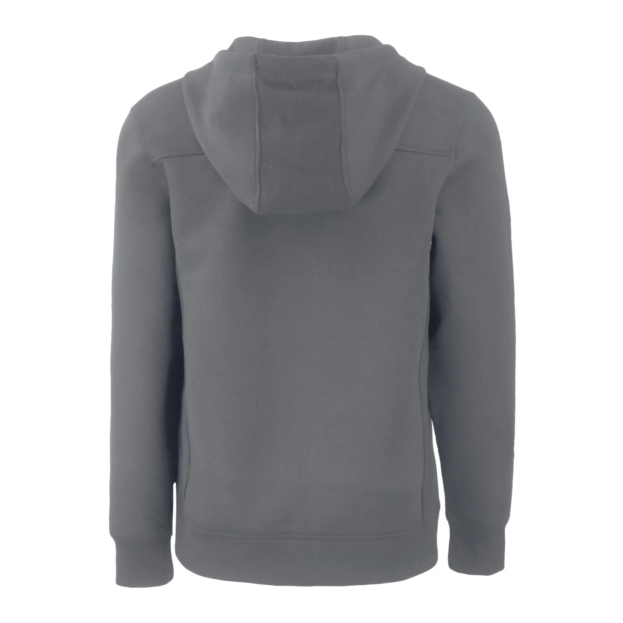 Men's Cutter & Buck Gray Denver Broncos Throwback Roam Eco Half-Zip Recycled Pullover Hoodie