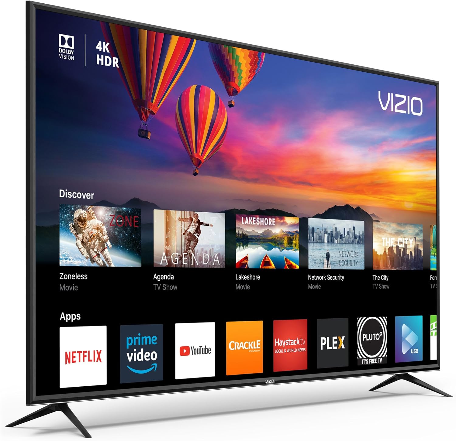 VIZIO E E75-F1 74.5 2160p LED-LCD TV - 16:9-4K UHDTV - Black - Smart Home Appliances