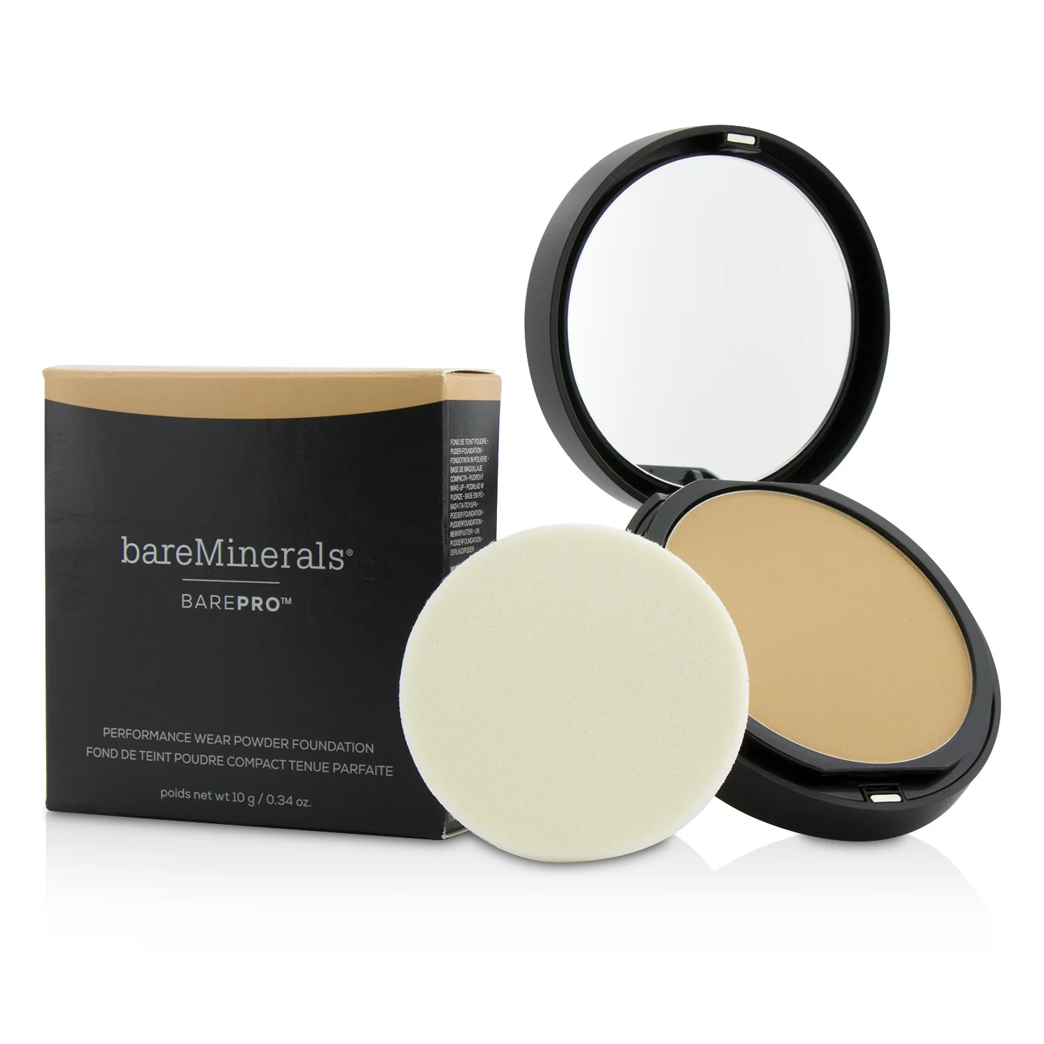 BareMinerals BarePro Performance Wear Powder Foundation - # 9.5 Flax  10g/0.34oz