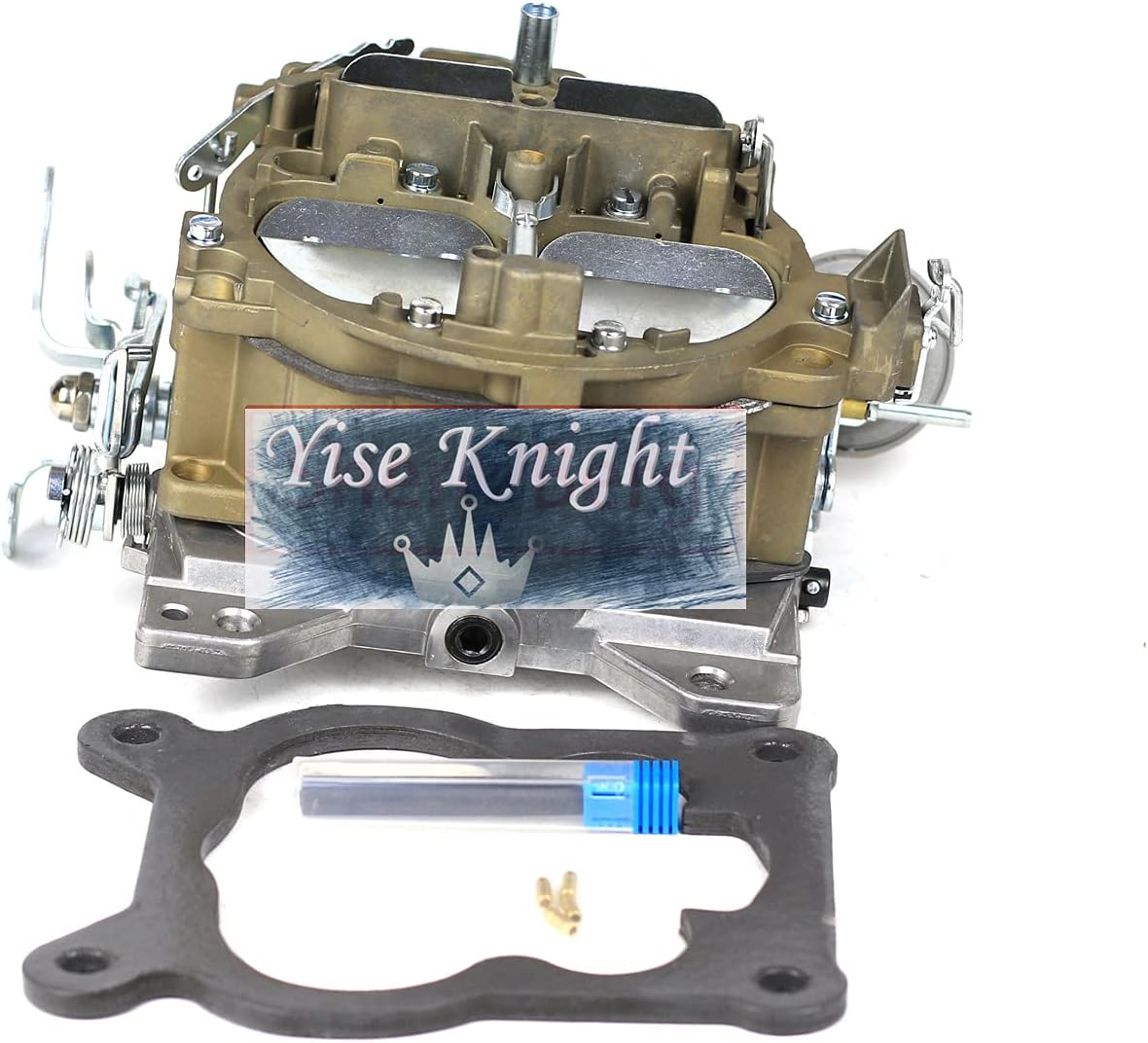 yise-K1576 New Carburador Carb Carburettor Rochester QUADRAJET 4MV Carburetor for CHEVY1966 327 ENGI Like EDELBROCK 1901 4 Barrels