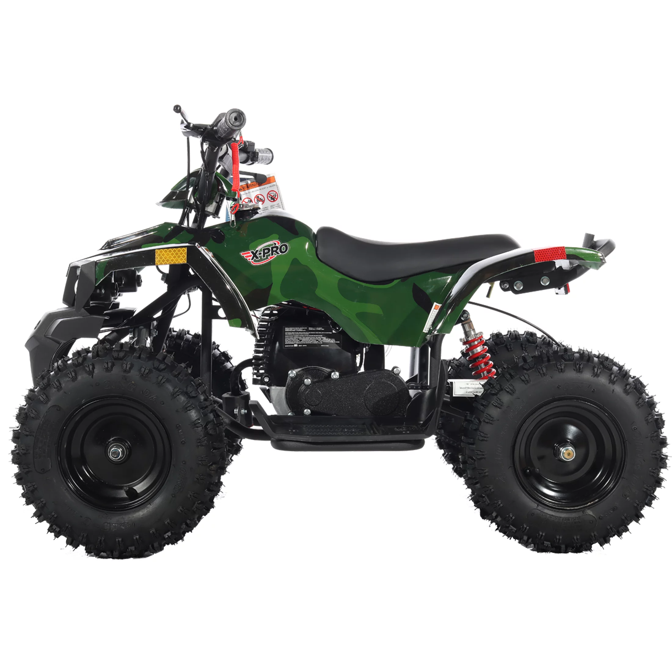 X-Pro Brand New Bolt 40cc Mini Gas ATV for Kids with 4 Stroke Pull Start, Disc Brake 6" Tires