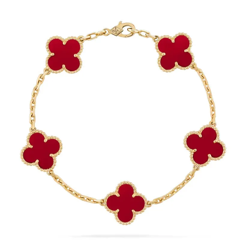 Inspired VA Vintage Alhambra Clover Leaf Bracelet