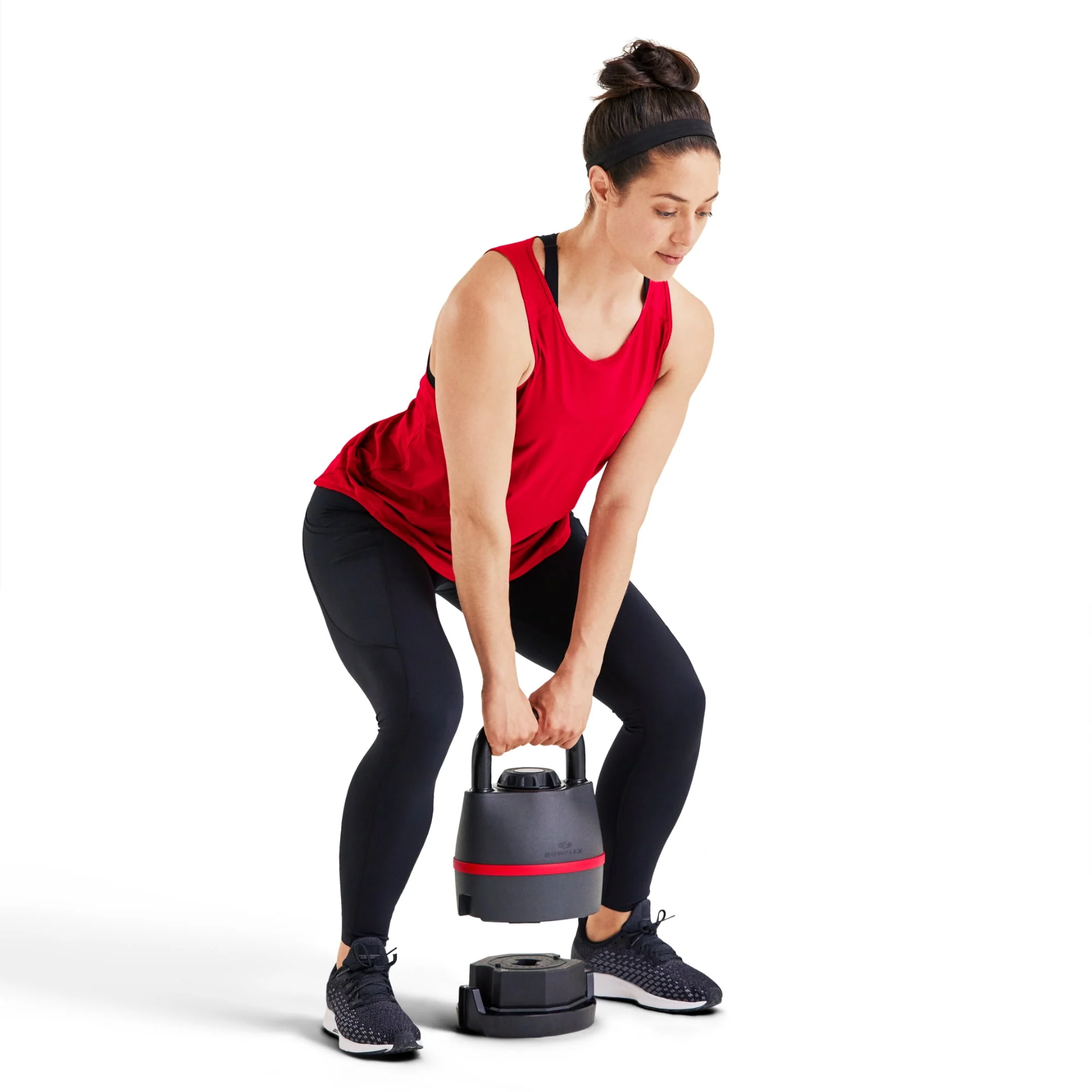 Bowflex SelectTech 840 Adjustable Kettlebell, 6 Weight Settings from 8-40 lbs, Single, Free 2-Month JRNY Membership