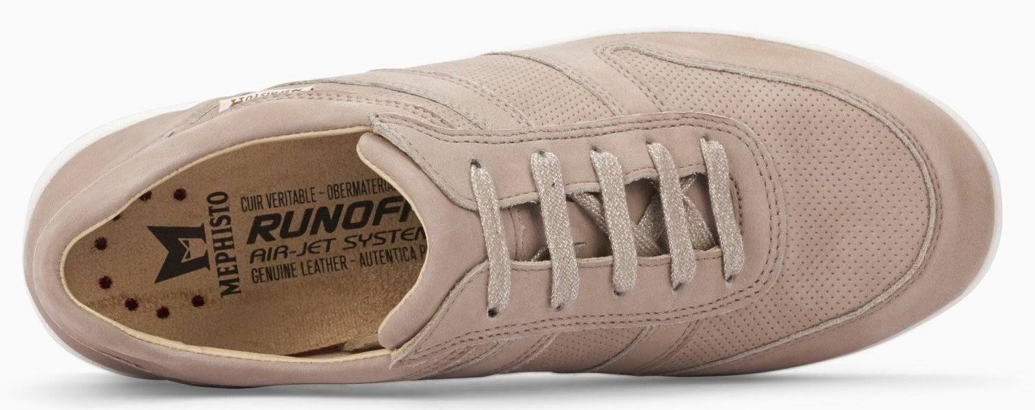 Mephisto Rebeca Perf Light Taupe Bucksoft / 11