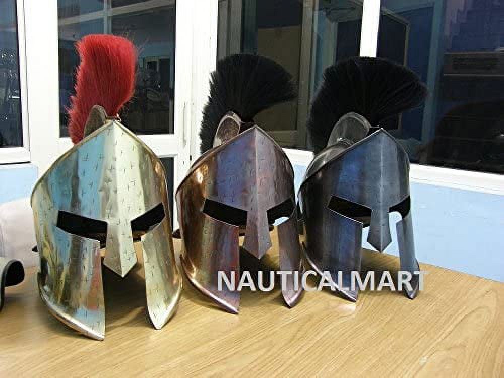 NauticalMart Medieval 300 Spartan Helmet Set of 3