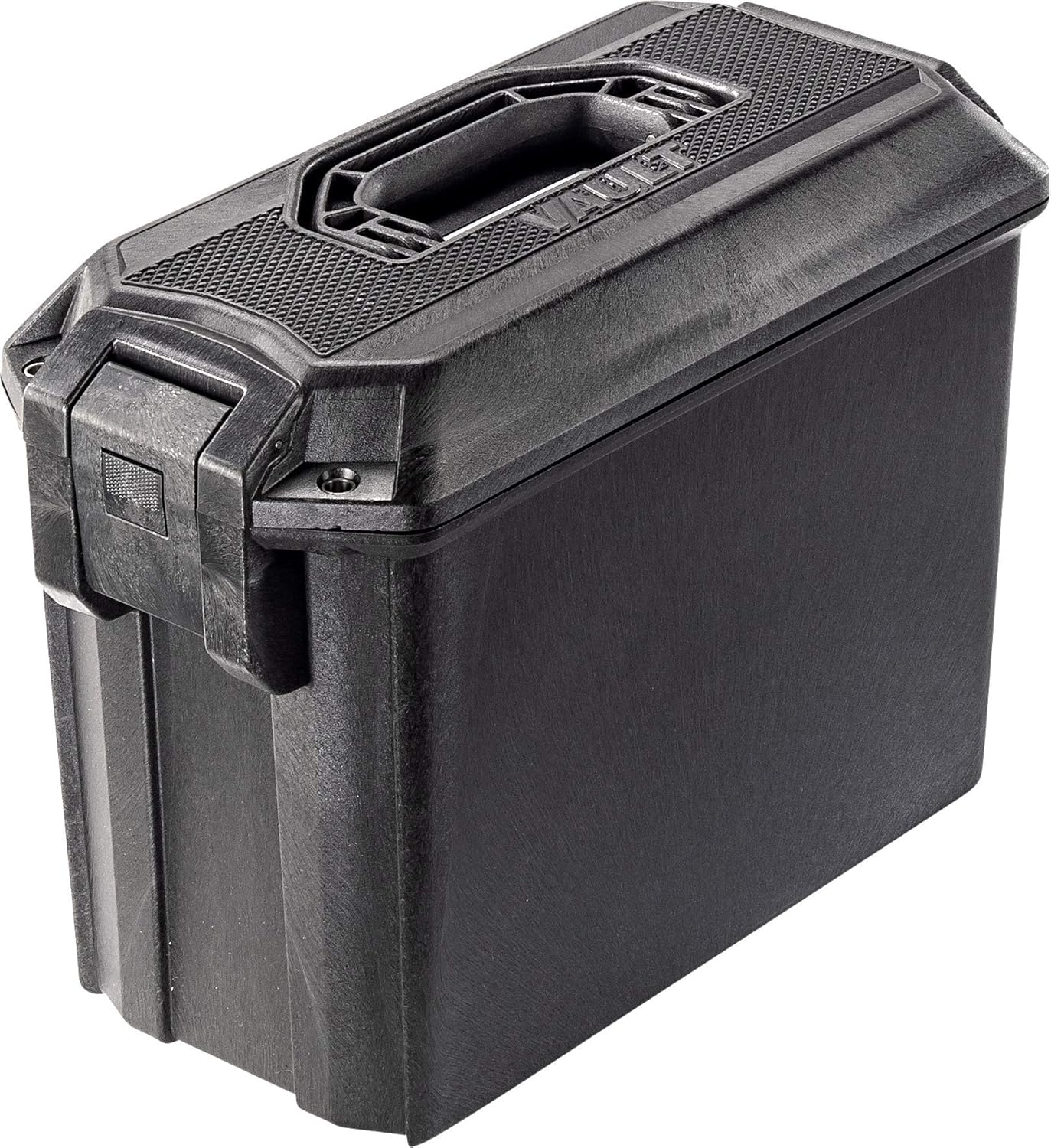 Vault by Pelican - V100 Multi-Purpose Hard Case with Foam (Black) Pack of 2