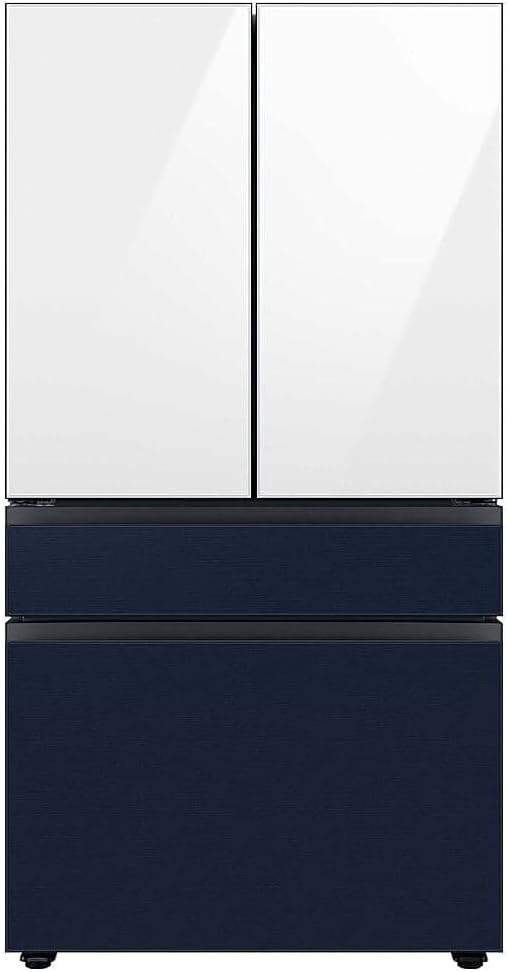 SAMSUNG RAF36DB4QN Bespoke 4-Door French Door Refrigerator Panel in Navy Steel - Bottom Panel