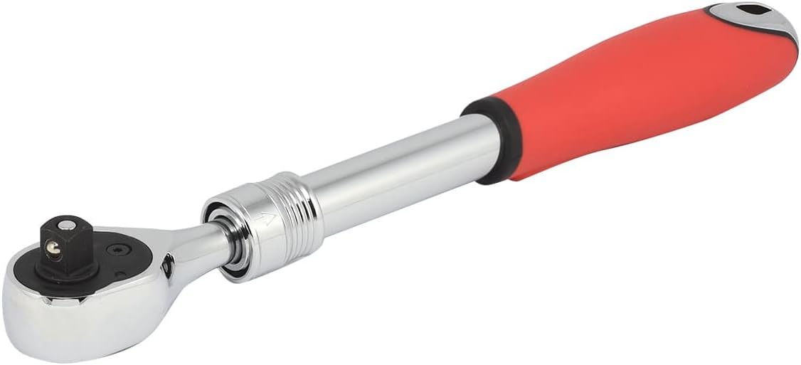 NEIKO 03069A 3/4 Inch Drive Extendable Ratchet Handle | 24 Tooth Reversible w/ Quick Release Feature | 24 to 39-3/4” Lengths