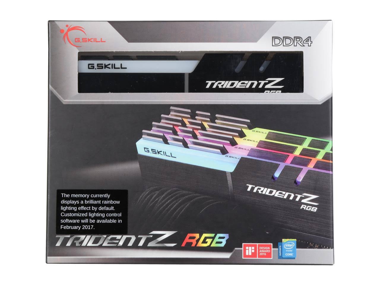 G.SKILL TridentZ RGB Series 32GB (4 x 8GB) 288-pin DDR4 SDRAM DDR4