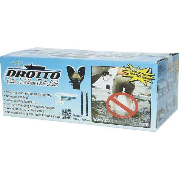Drotto R300b Catch-N-Release Boat Latch - Sports Supplies Online Store