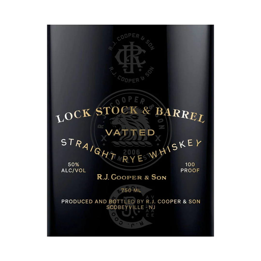 Lock Stock & Barrel Vatted Straight Rye Whiskey 750ml - Nestor Liquor