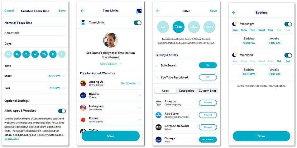 Circle Parental Controls 1-Yr Subscription - Internet & Mobile Devices - Works on Wifi, Android & iOS Devices - Control Apps, Set Screen Time Limits