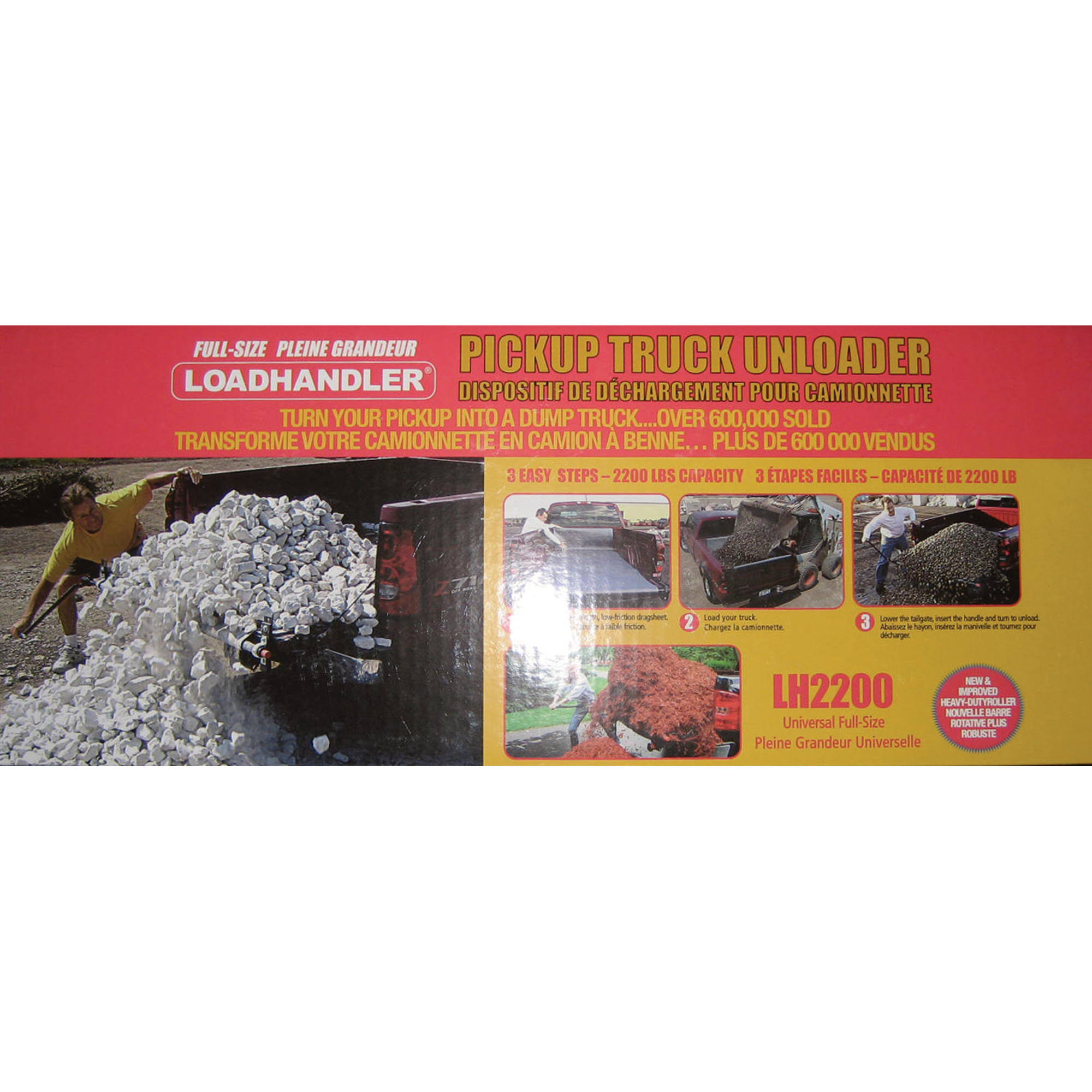 Load Handler 28079 Pickup Truck Unloader - Standard Mid-Size Model, 2200 lbs Capacity - Model No. LH2200M