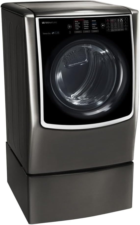 LG SIGNATURE 9.0 cu. ft. Large Smart wi-fi Enabled Gas Dryer