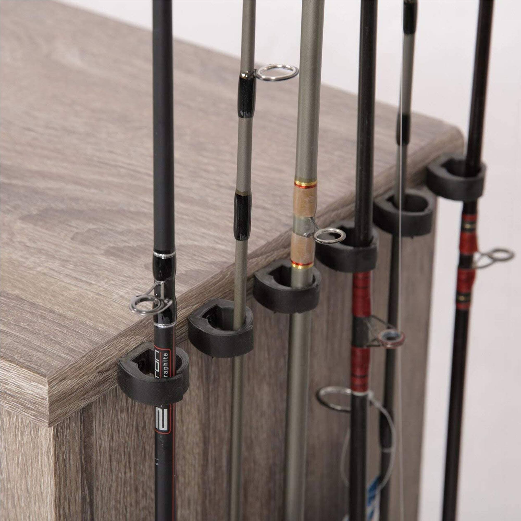 Tuff Stor American Furniture Classics Fishing Storage and Organization Cabinet, Grey