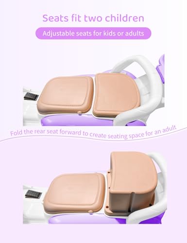 Kids Electric Motorcycle,3 Wheel Bike, Electric Scooter for 3 Year Old,3-Wheel 12V Ride On Scooter for Kids with Storage Compartments