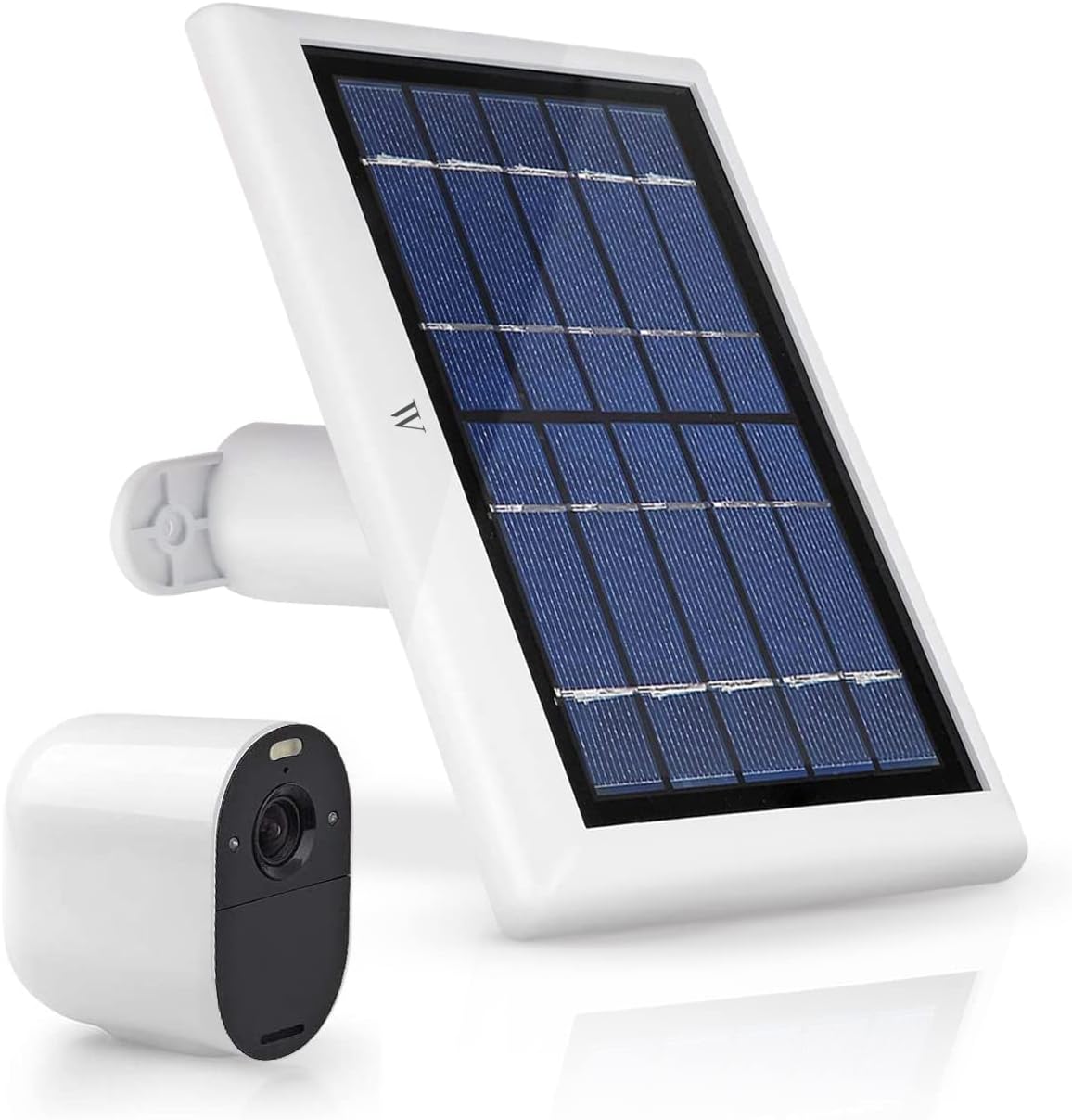 [Updated Version] Wasserstein Solar Panel with 13.1ft/4m Cable Compatible with Arlo Essential Spotlight/XL Spotlight Camera (Black