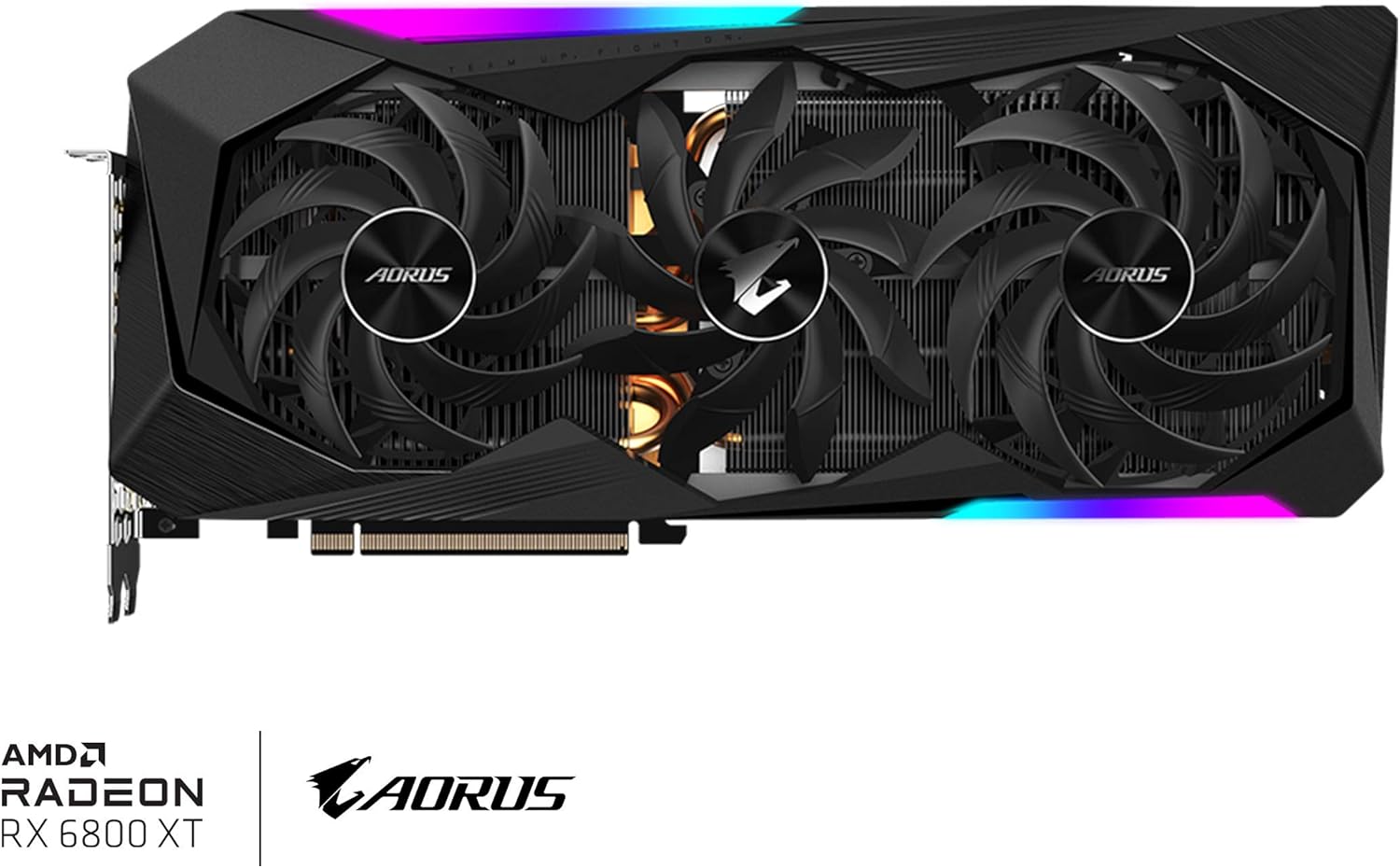 AORUS Radeon RX 6800 XT Master 16G Graphics Card, MAX-Covered Cooling, 16GB 256-bit GDDR6, GV-R68XTAORUS M-16GD Video Card