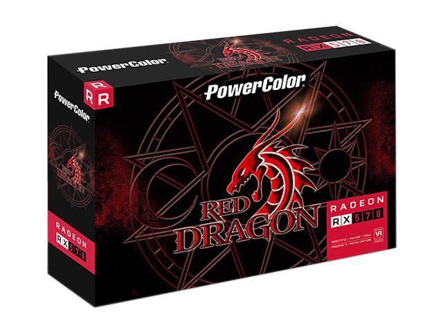 POWERCOLOR Radeon RX 570 Dual-Fan 4GB GDDR5 PCIe 3.0 Graphics Card