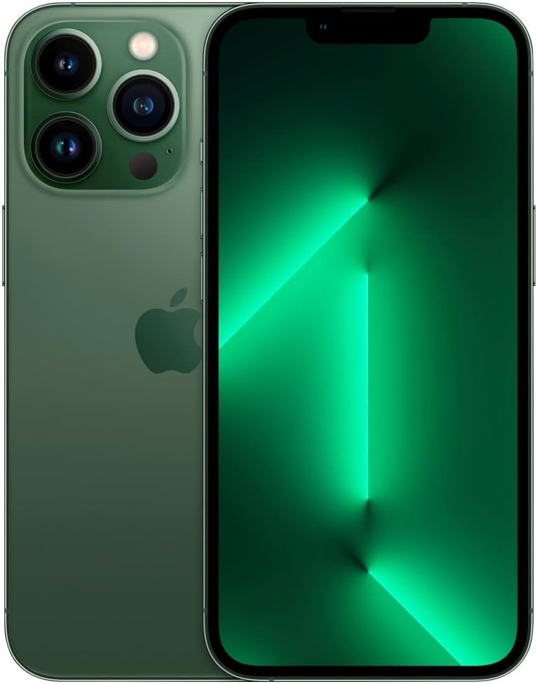 Apple iPhone 13 Pro Max, 256GB, Alpine Green - Unlocked (Renewed)