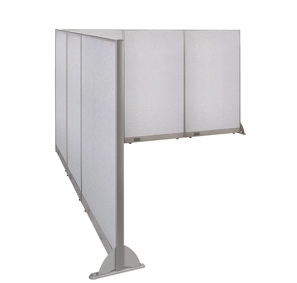 GOF L-Shaped Freestanding Office Partition 144D x 144W x 72H / Office, Room Divider