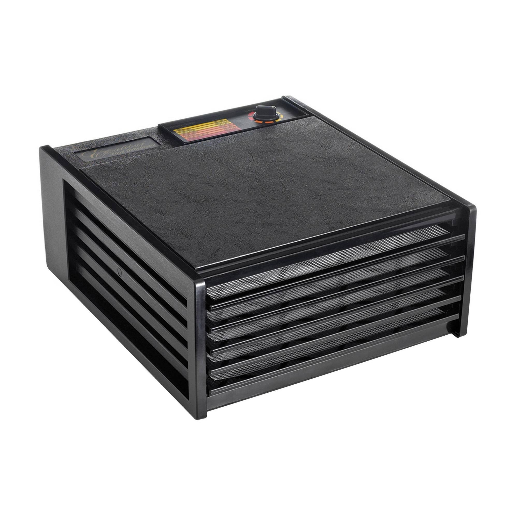Excalibur 5 Tray Dehydrator, Black - 3500B