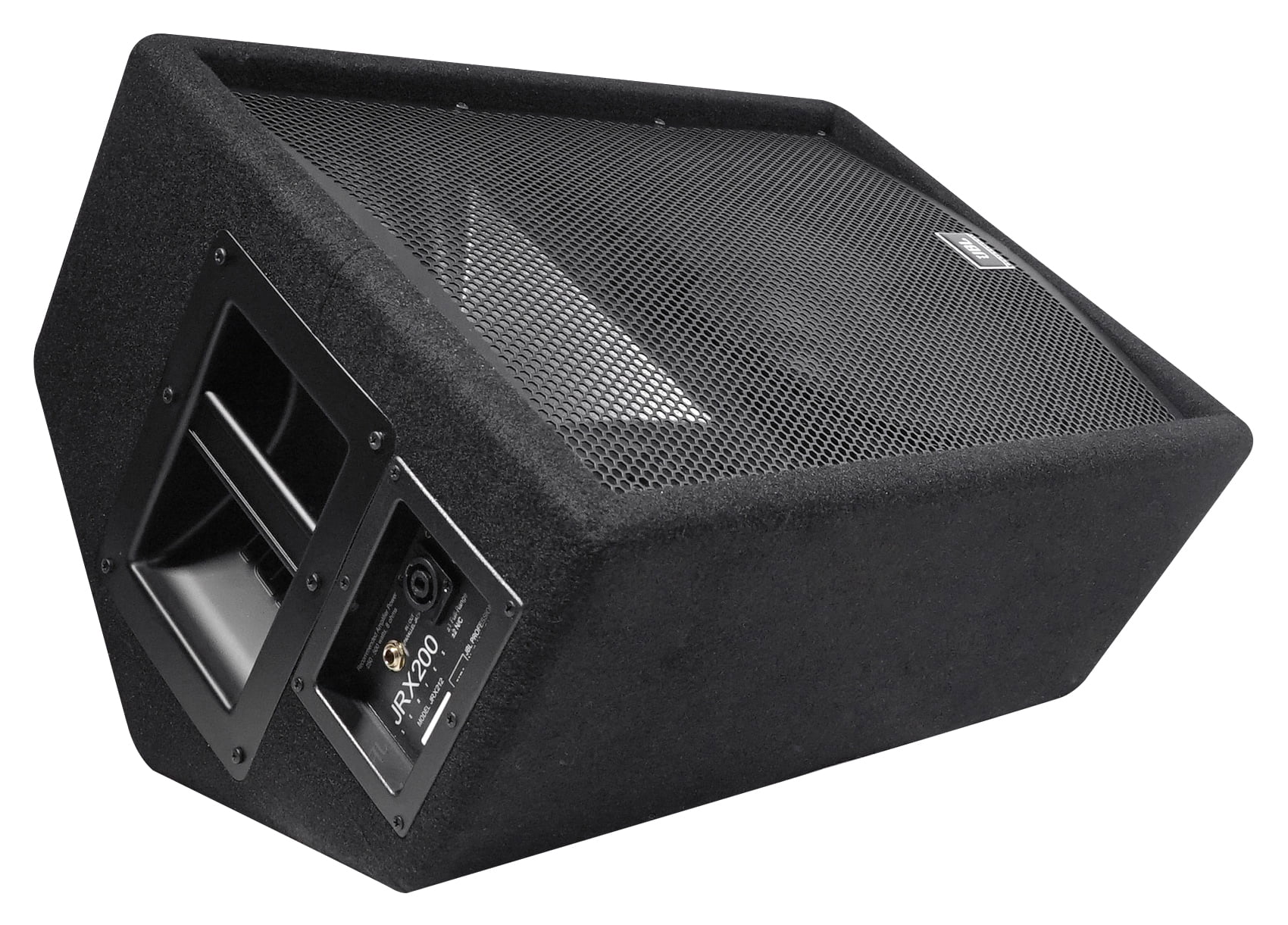(2) JBL JRX212 1000 Watt 12" DJ PA Speakers+Powered 4-Ch. Mixer+Stands+Cables