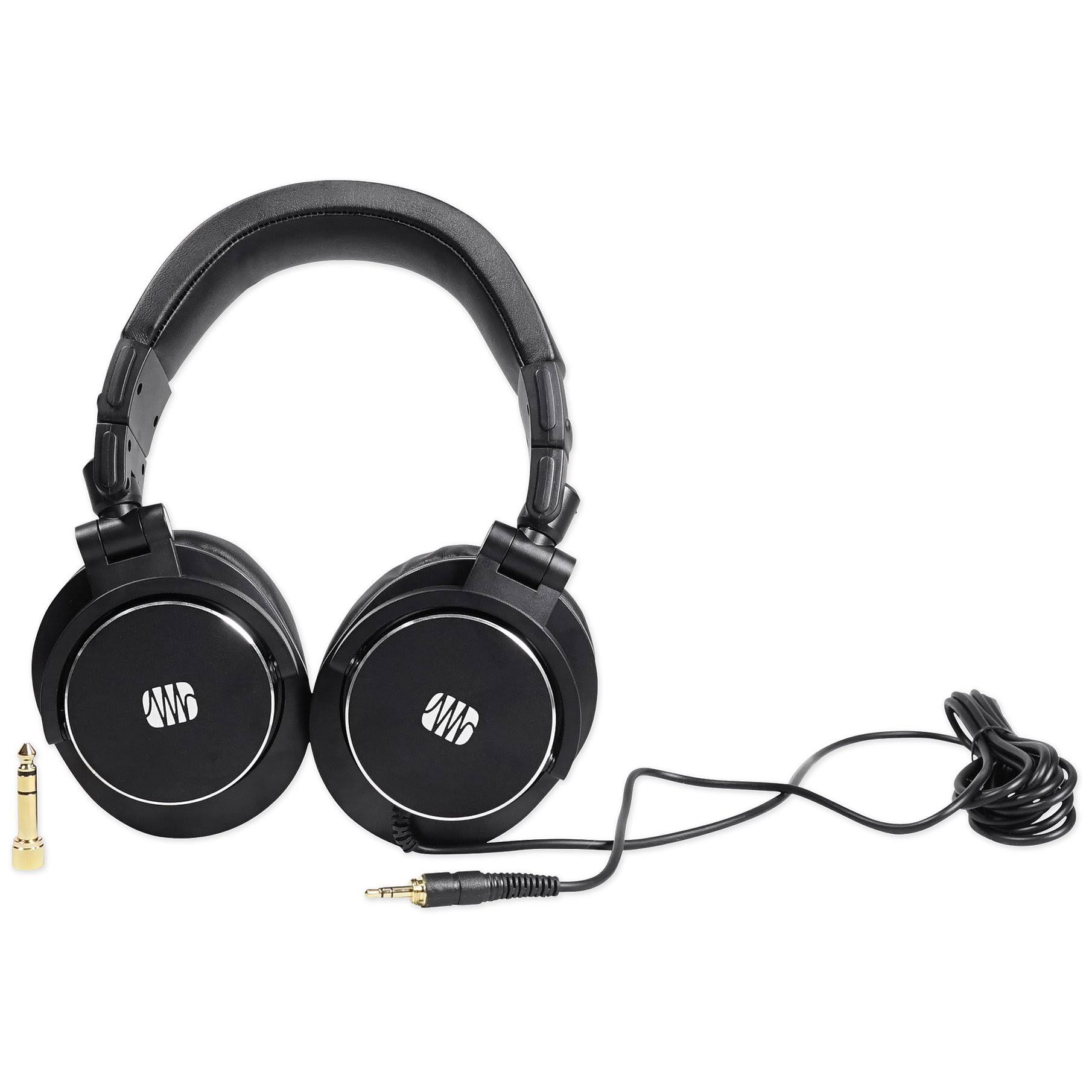 PreSonus - HD9 Noise Cancelling Over-the-Ear Headphones - Black