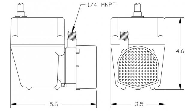 Little Giant, 502286, 2E-38NT Dual Purpose Pump