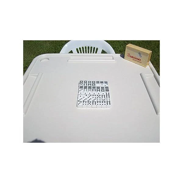 Bene Casa Blow Mold Domino Game Table