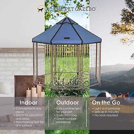 Pet Gazebo Dog Kennel - Pet Supplies online store
