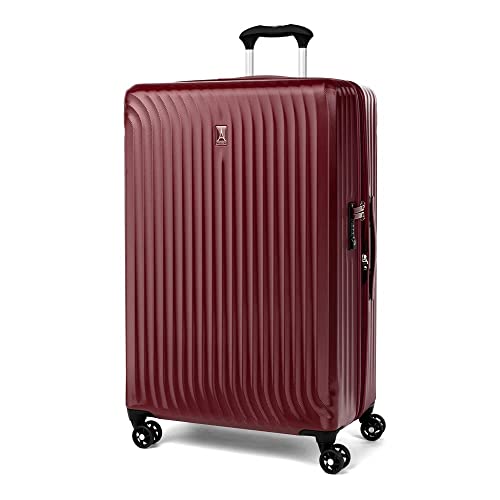 Travelpro Maxlite Air Hardside Expandable Carry on Luggage, 8 Spinner Wheels, Lightweight Hard Shell Polycarbonate Suitcase, Shadow Grey