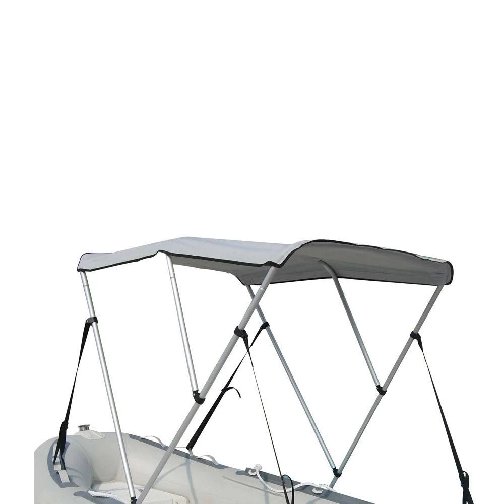 3 Bow Portable Bimini Top Cover Sun Canopy Suit 14-15 ft Inflatable Dinghy