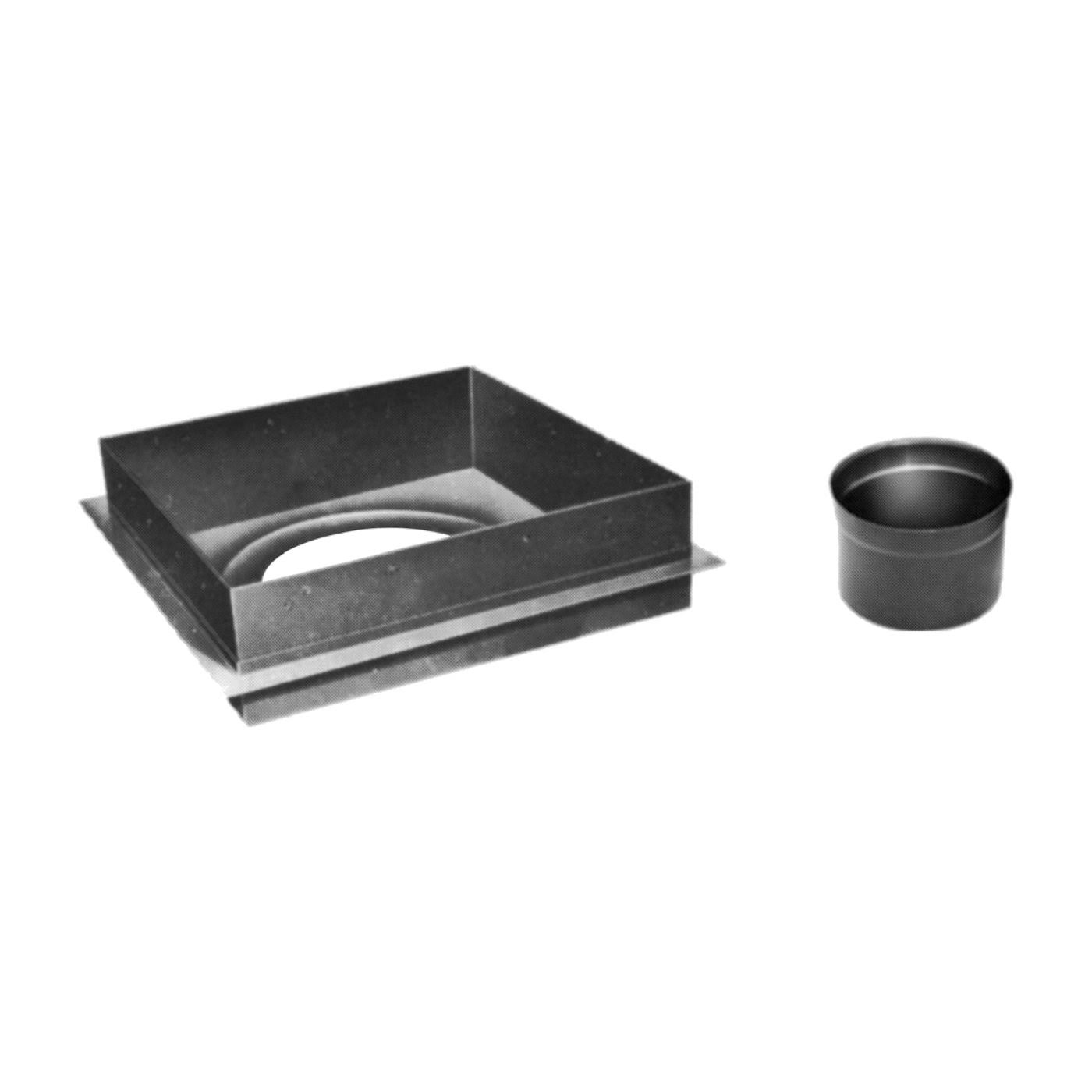 American Metal 6hs-csa Chimney Ceiling Support Assembly