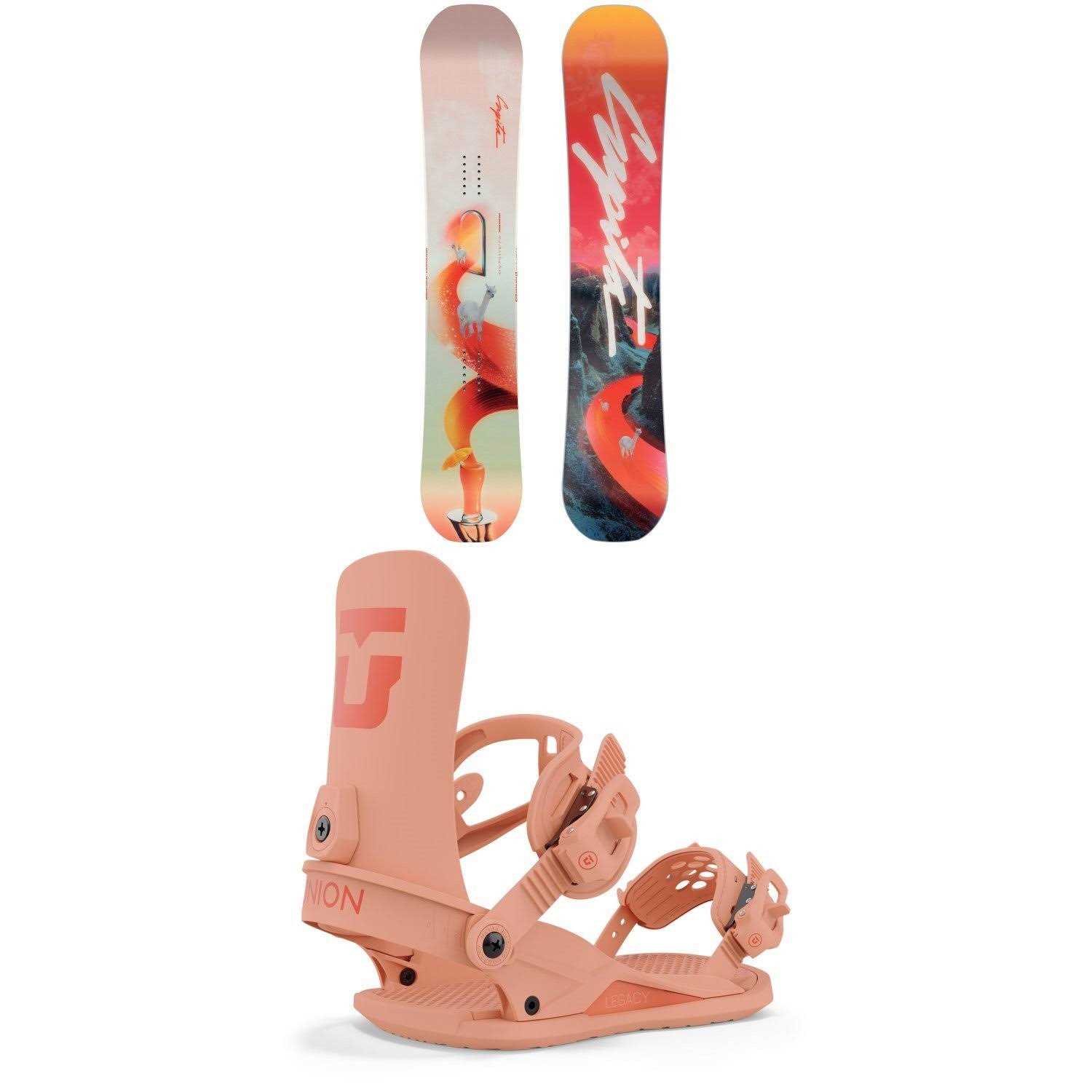 2024 Capita Space Metal Fantasy Womens Snowboard - Sports Supplies Online Store