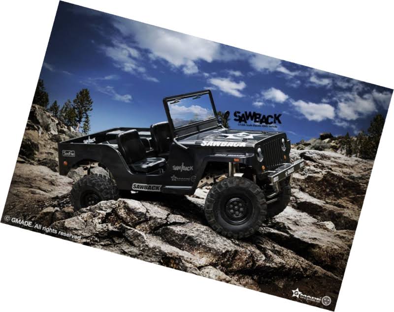 Gmade Gm52000 Sawback 4WD 1/10 Scale Rock Crawler Kit