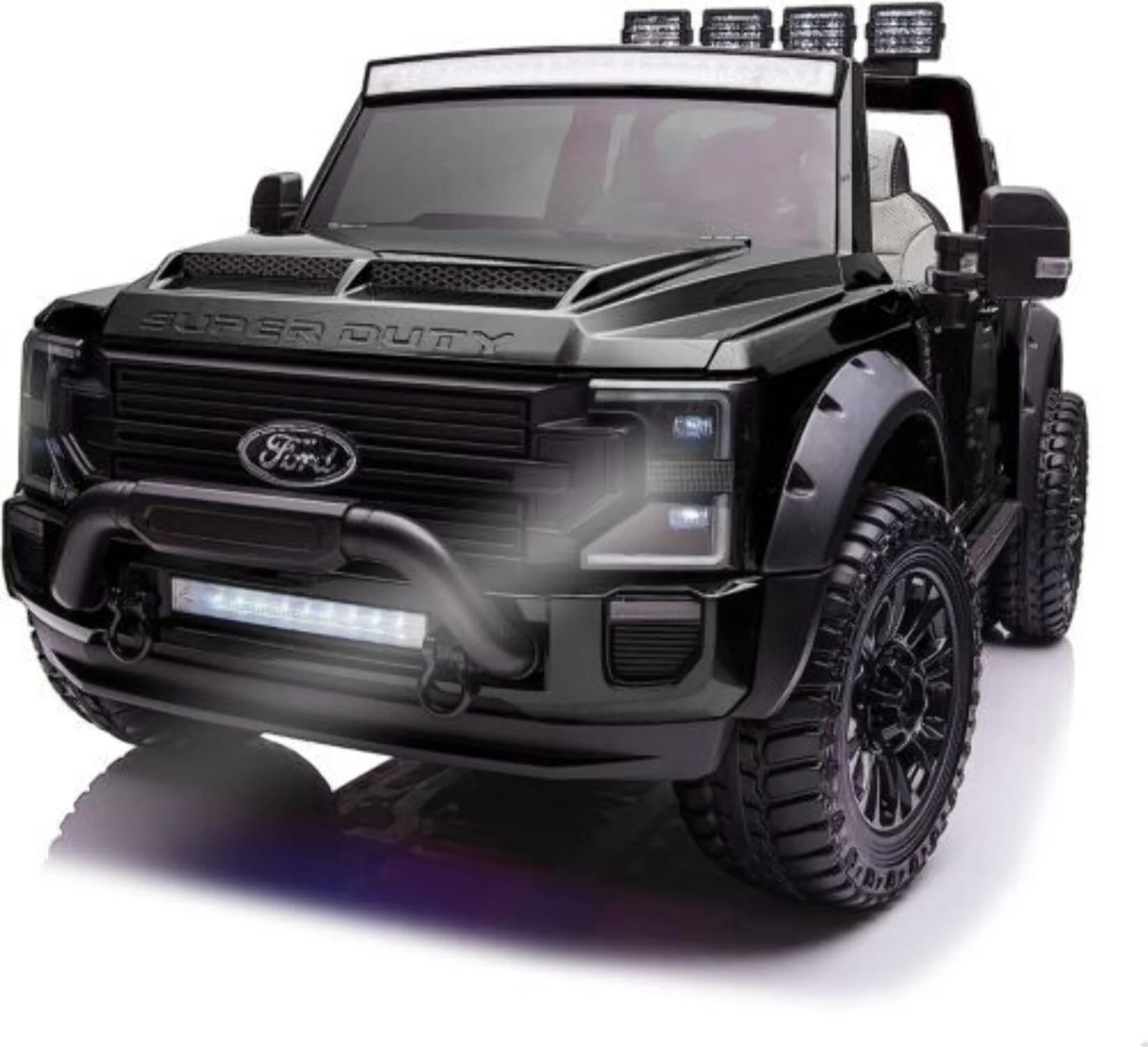 2023 Ford F450 24v 2 Seater Children's Electric Ride-On Truck with Interchangeable Battery - Curated Treasures Market