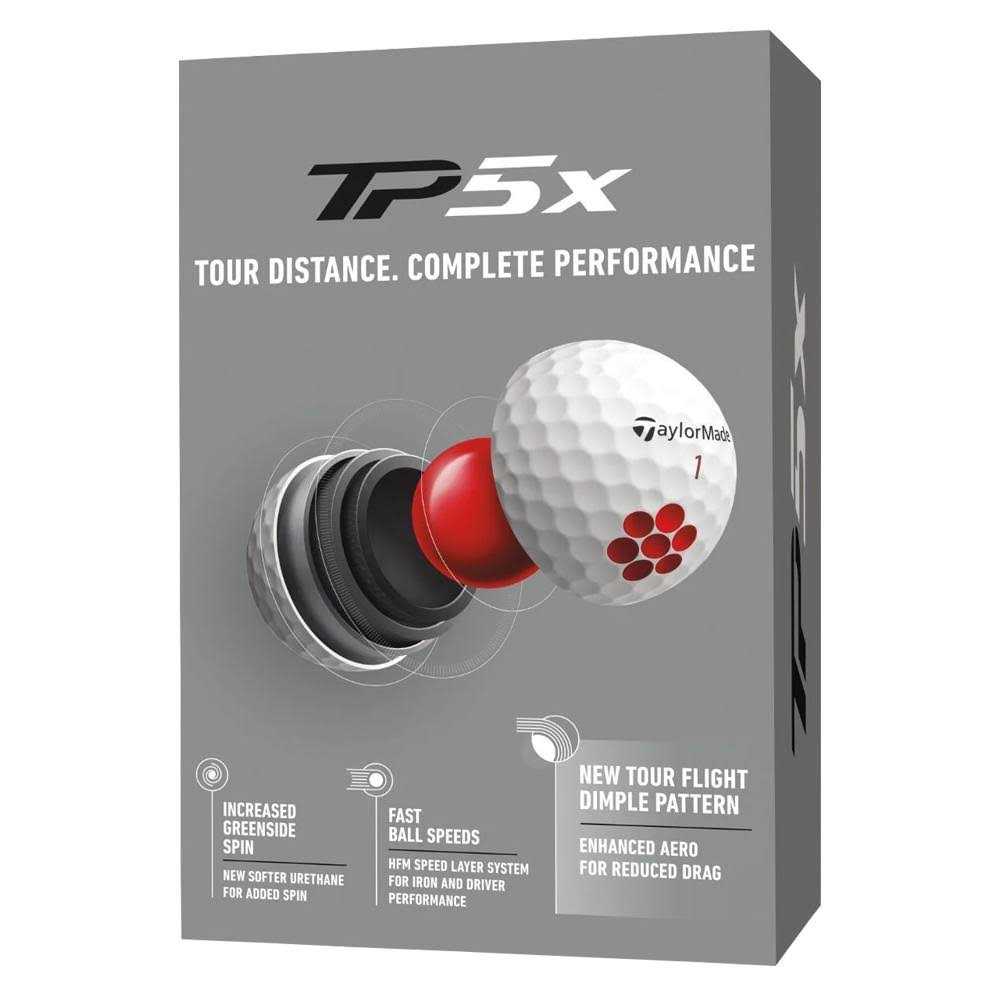 2021 TaylorMade TP5x Golf Balls - Sports Supplies Online Store