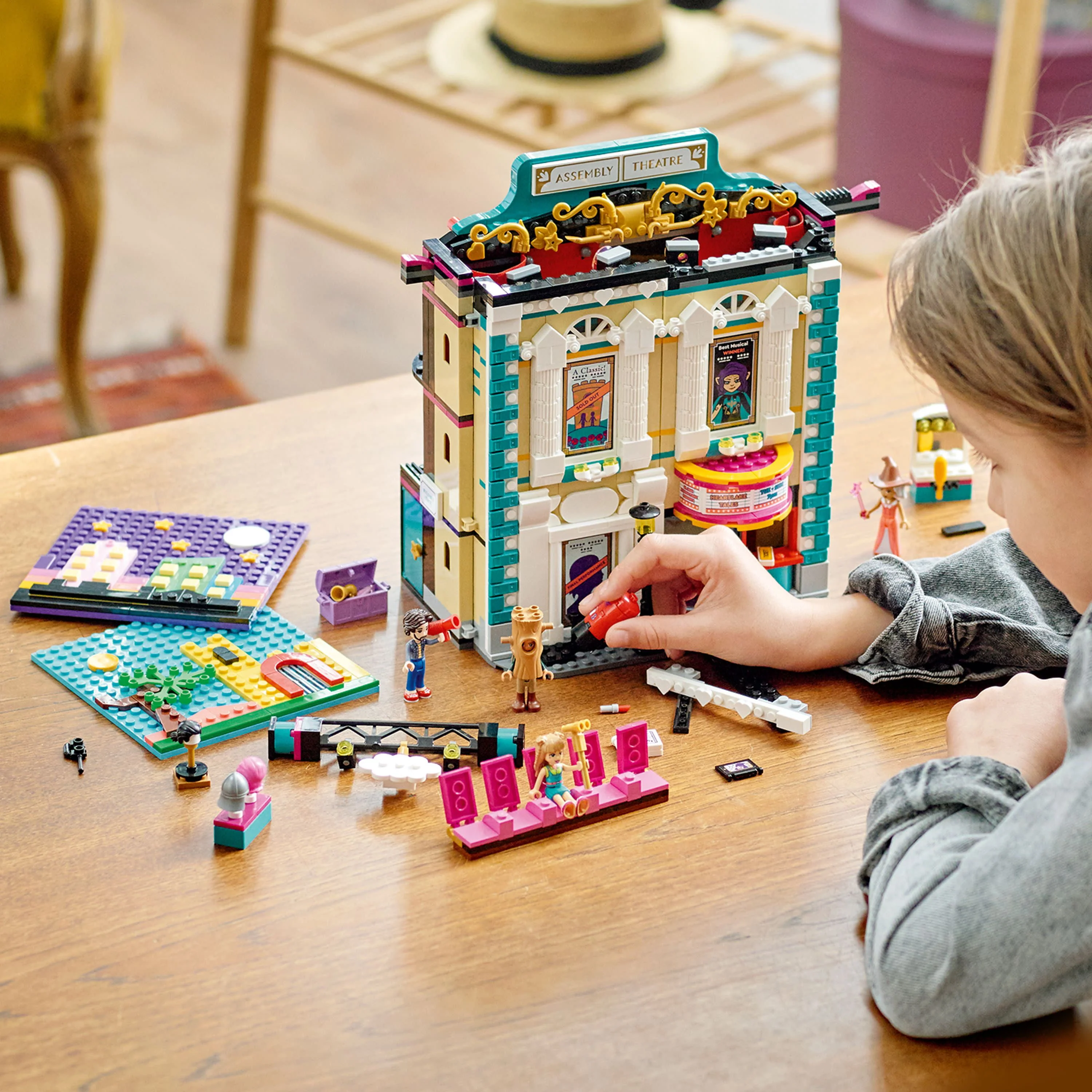 LEGO Friends Andrea's Theater School Playset, 41714 Creative Toy, Gift Idea for Kids