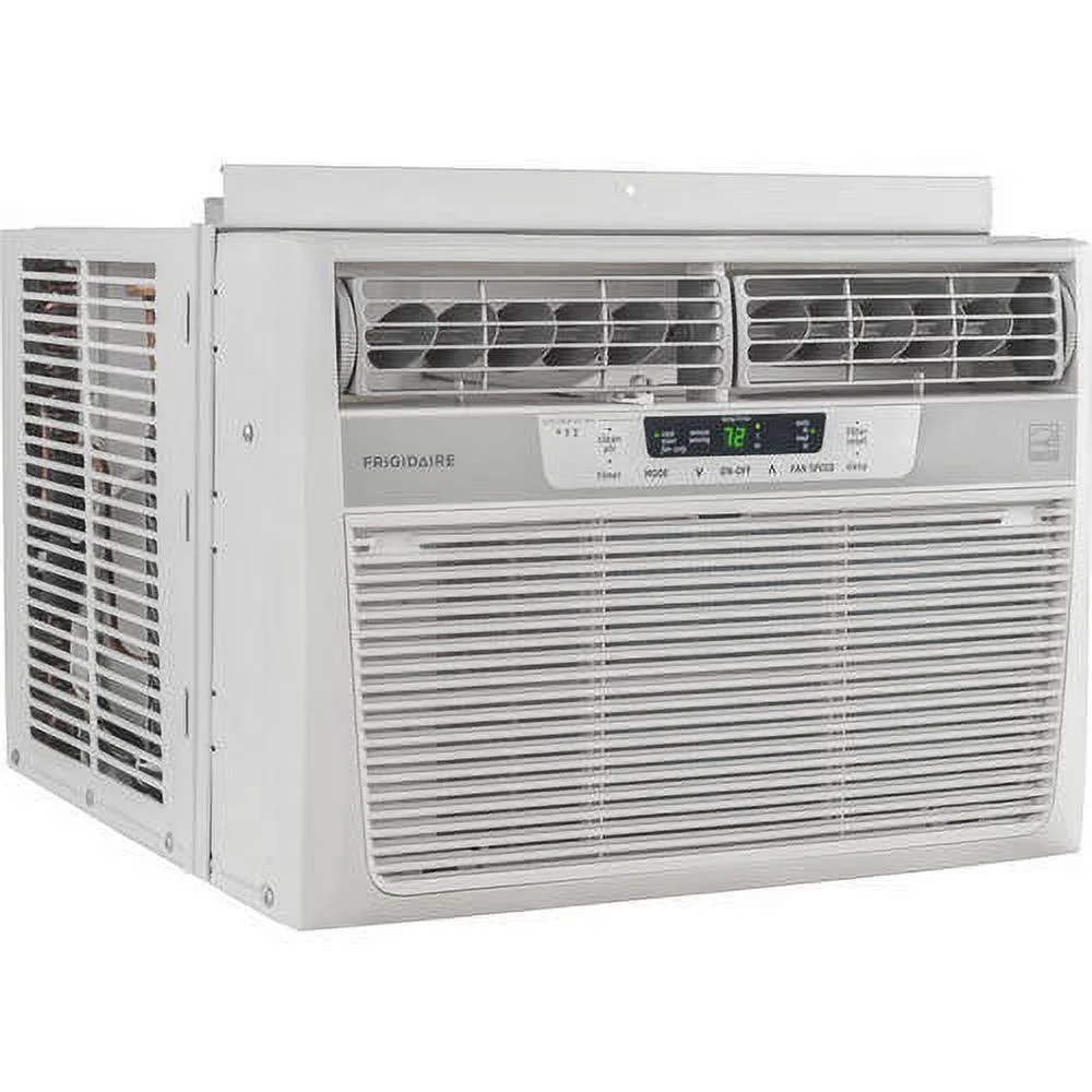 Frigidaire FFRE1033S1 10,000 BTU 115V Window Compact Air Conditioner with Temperature Sensing Remote Control