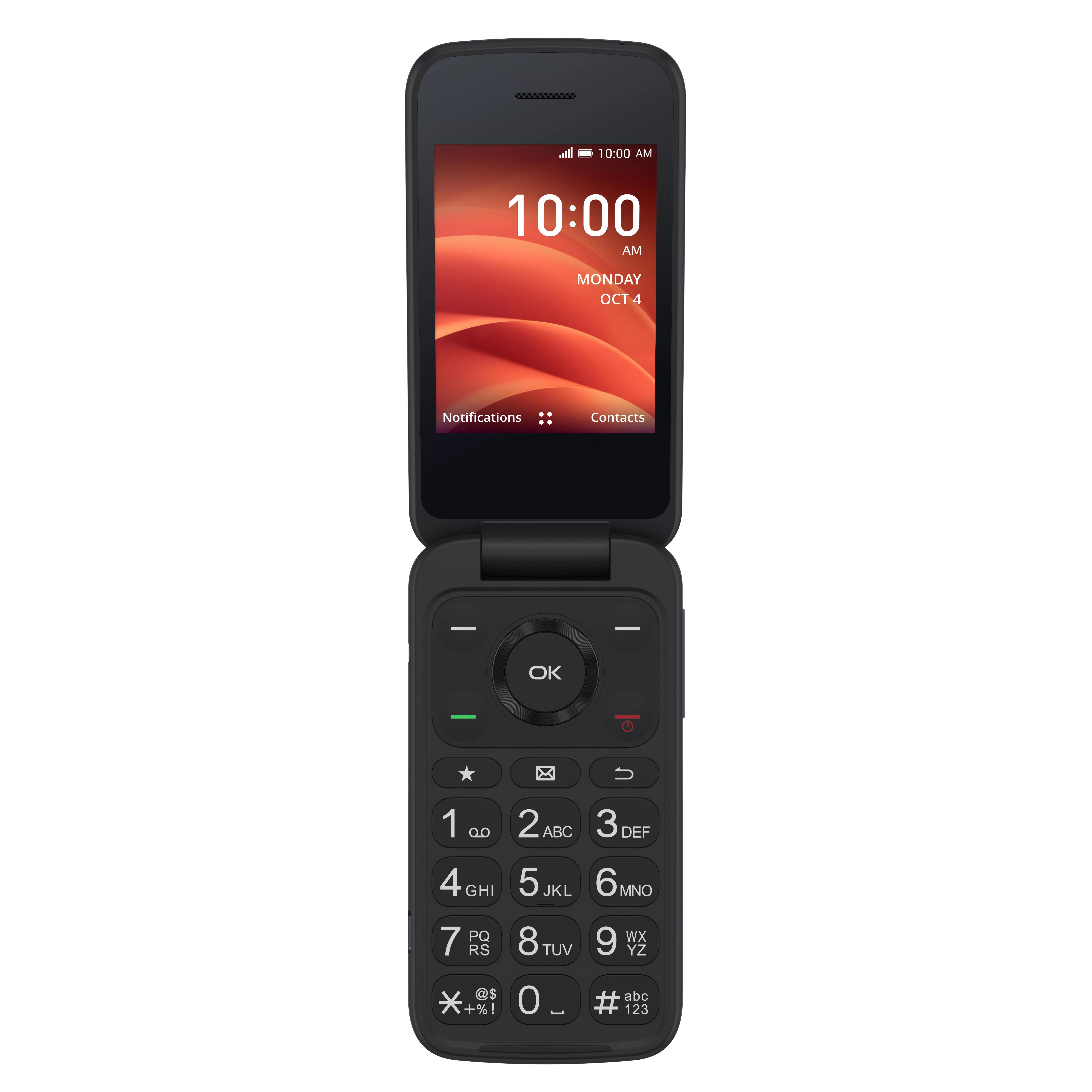 Boost Mobile, TCL Flip Phone, Black - Prepaid Phone - Curated Treasures Market