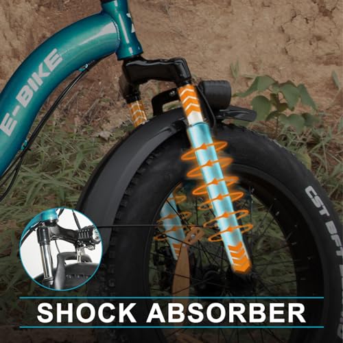 Electric Bike for Adults, 500W/750W Long Range Foldable Ebike with Removable Battery, 40-120 Mile/20-30MPH